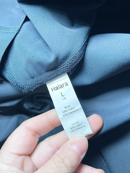 Halara Women’s UltraSculpt High Waisted Butt Lifting Leggings in Carbon Large - Picture 9 of 14